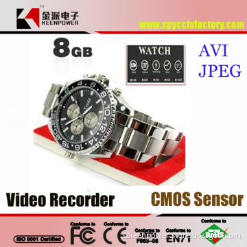 Camera HD 1280x960 8GB Metal Case Watch Camera Camcorder DVR Digital Video Recorder